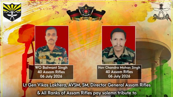 Two Assam Rifles Personnel Killed In Manipur Terrorist IED Attack Security Forces Launch Hunt Two Assam Rifles Personnel Killed In Manipur Terrorist IED Attack Security Forces Launch Hunt
