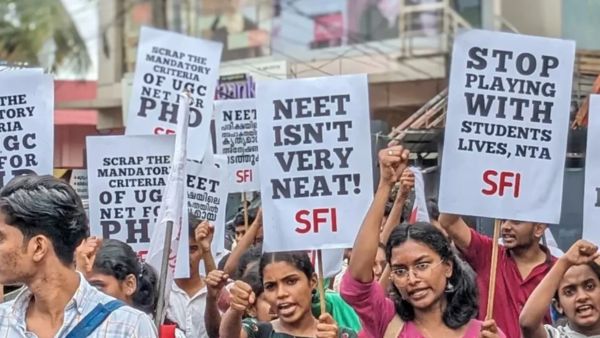 NEET Scam Crisis Escalates Student Unions Announce All India School And College Bandh On July 24
