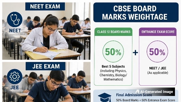 Will Board Exams Count for 50 in NEET JEE Admissions Here s What Report Says Will Board Exams Count for 50 in NEET JEE Admissions Here s What Report Says