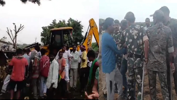 chennur tension encroachers attacked officials with chilli powder and petrol police filed case on encroachers chennur tension encroachers attacked officials with chilli powder and petrol police filed case on encroachers