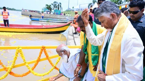 CM Chandrababu Naidu Assures To Complete Polavaram Project And Dedicate It To Nation By March 2027