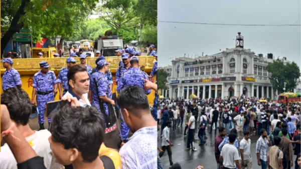 ConnaughtPlace CJP protests orders to close shops offices and restaurants by 6 30 PM on Thursday ConnaughtPlace CJP protests orders to close shops offices and restaurants by 6 30 PM on Thursday