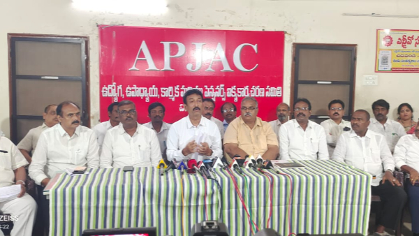 AP Employee Unions Press Govt on PRC IR DA Dues Submit Key Demands