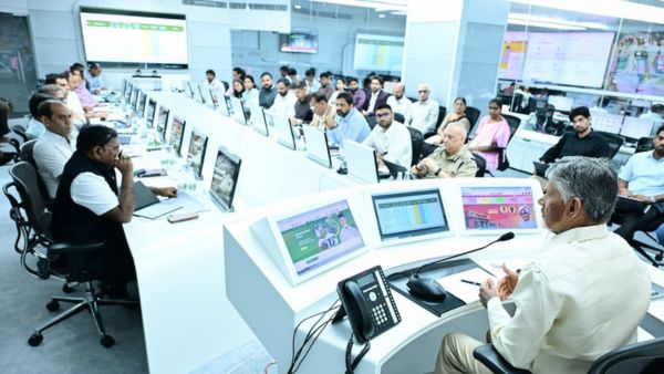 AP CM Chandrababu Naidu Directs Officials to Launch Awareness Drive on El Nino Impact for Farmers AP CM Chandrababu Naidu Directs Officials to Launch Awareness Drive on El Nino Impact for Farmers
