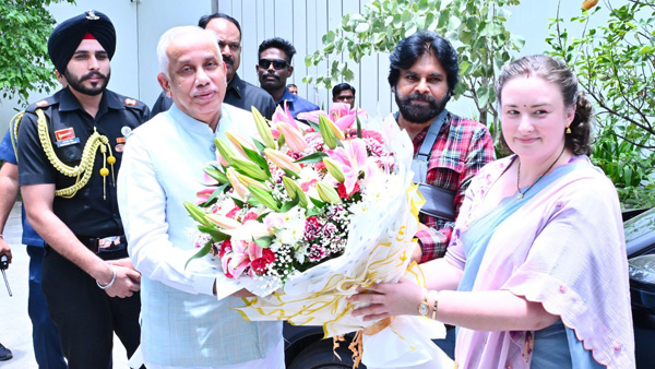 Governor Justice Abdul Nazeer Visits Deputy CM Pawan Kalyan After Shoulder Surgery here the details Governor Justice Abdul Nazeer Visits Deputy CM Pawan Kalyan After Shoulder Surgery here the details