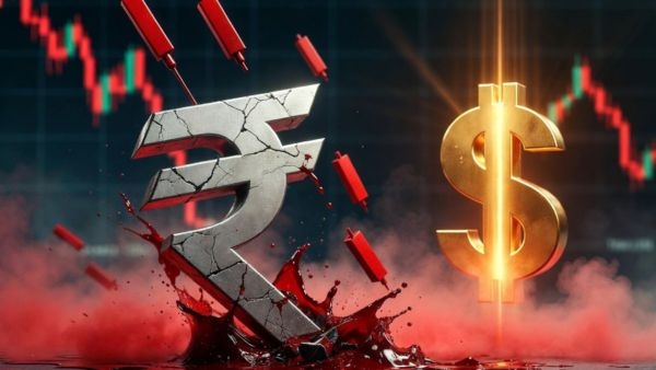 Indian Rupee Hits 96 30 Against US Dollar Markets Tank as Trade Deficit Widens to Five-Month High