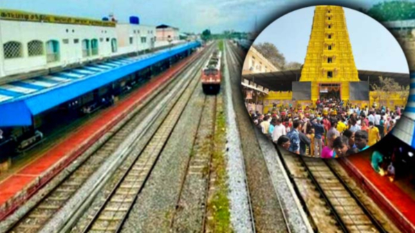 good news on komuravelli railway station union minister kishanreddy inaugurates on july 26th