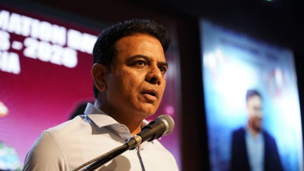KTR Praises AP Government Over Pattiseema Project While Slamming Revanth Reddy in Delhi Press Meet