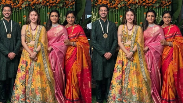 super-star-mahesh-babu-nephew-engagement-with-a-korean-girl-and-photos-got-viral-on-social-media