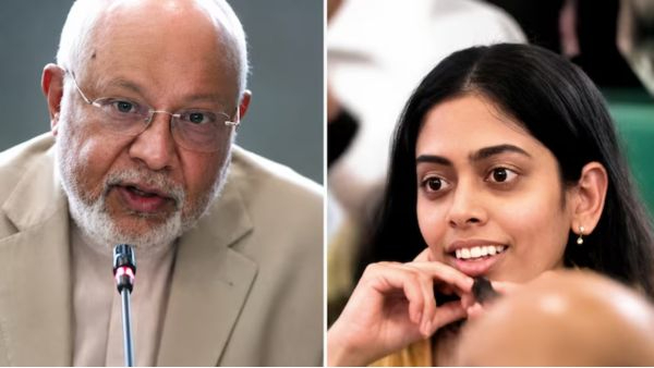 Indian Diplomat Puja Kumari Jha Objects to Incorrect Map of Jammu and Kashmir at Bangladesh SAARC Seminar Indian Diplomat Puja Kumari Jha Objects to Incorrect Map of Jammu and Kashmir at Bangladesh SAARC Seminar
