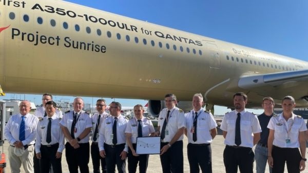 Qantas Project Sunrise Breakthrough Special Airbus A350 Flies Nonstop For Over 24 Hours to France Qantas Project Sunrise Breakthrough Special Airbus A350 Flies Nonstop For Over 24 Hours to France