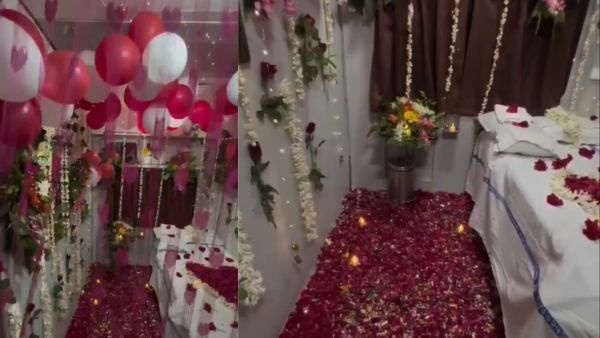 Honeymoon Coach In Rajdhani Express Goes Viral Indian Railways Rules For Booking Full Train Coach Explained Honeymoon Coach In Rajdhani Express Goes Viral Indian Railways Rules For Booking Full Train Coach Explained