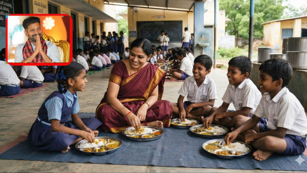 Telangana govt has decided to extend the breakfast and mid-day meal scheme to teachers and lecturers Telangana govt has decided to extend the breakfast and mid-day meal scheme to teachers and lecturers