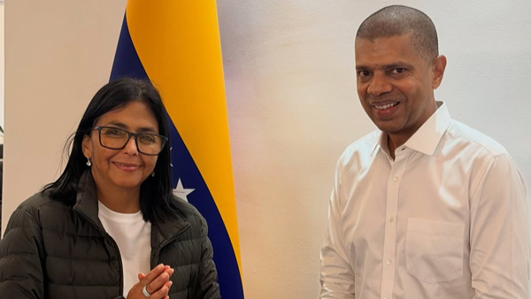VK Pandian Visits Quake-Affected Venezuela Shares India s Rescue and Rehabilitation Experience VK Pandian Visits Quake-Affected Venezuela Shares India s Rescue and Rehabilitation Experience