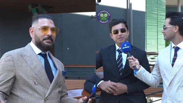 Yuvraj Singh Reveals Vaibhav Sooryavanshi Nickname Baby Boss at Wimbledon Final Video Goes Viral Yuvraj Singh Reveals Vaibhav Sooryavanshi Nickname Baby Boss at Wimbledon Final Video Goes Viral
