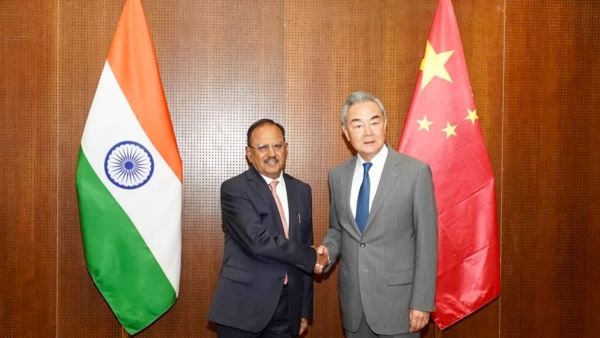 AjitDoval visits China holds talks with Chinese representative Wang Yi the border issue AjitDoval