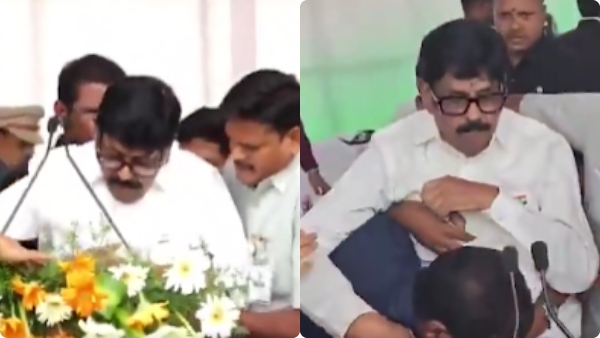 AP Minister Anam Ramanarayana Reddy Collapses During Independence Day Event in Tirupati