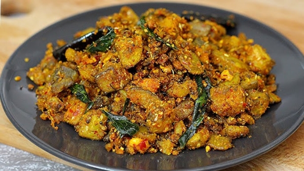 Crispy Aratikaya Vepudu recipe Make raw banana fry this special way and no one will leave it