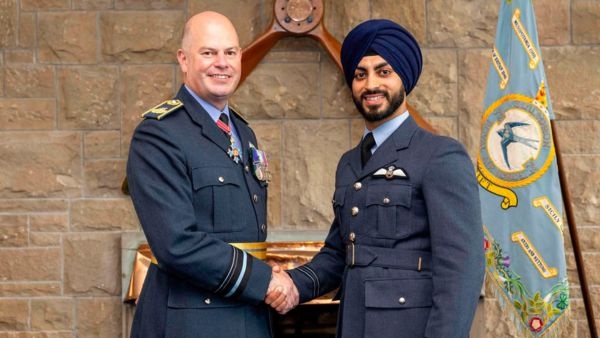 UK RAF First Sikh Fighter Pilot Since WWII Indian Origin Arshdeep Singh Dang Earns Wings in North Wales