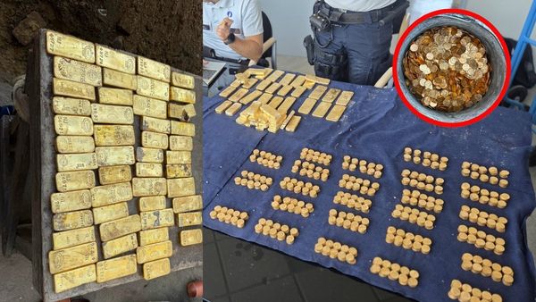 Massive 98 Crore Gold Treasure Discovered by 18 Year Old Summer Worker During Sewer Repair Work Massive 98 Crore Gold Treasure Discovered by 18 Year Old Summer Worker During Sewer Repair Work