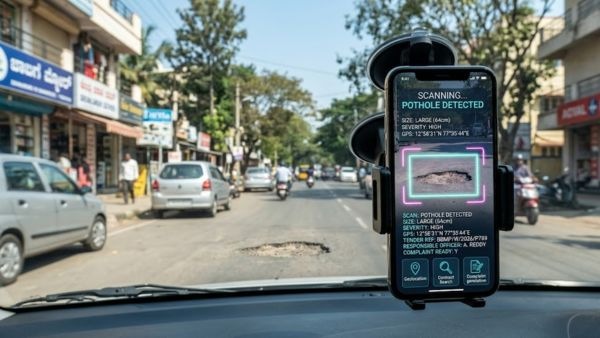 Bengaluru Engineer Builds Genius AI App to Detect Potholes and File Instant Complaints Against Contractors