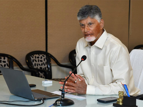 Chandrababu was the first Chief Minister in the country to use a laptop Chandrababu was the first Chief Minister in the country to use a laptop