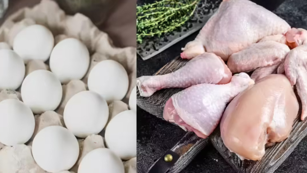 Chicken prices have crashed by over Rs 100 across Telangana and AP due to low demand in Shravanamasam
