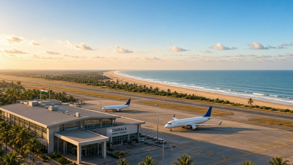 Chirala airport Andhra CM Chandrababu says Chirala will be developed like Goa with a airport Chirala airport Andhra CM Chandrababu says Chirala will be developed like Goa with a airport