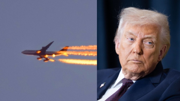 Donald Trump Marine One helicopter had a close encounter with a passenger plane in Washington Details