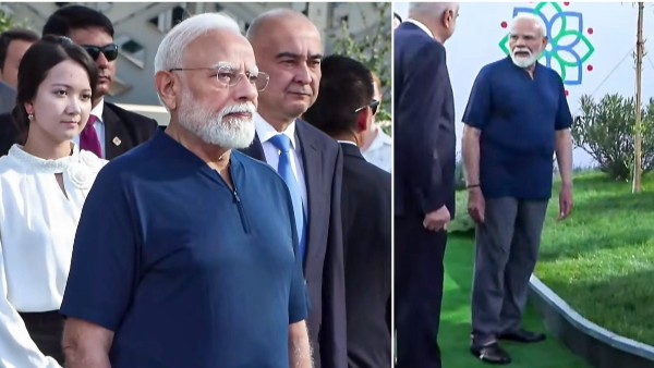 During the Uzbekistan Tour PM Modi Turns Heads With a New Casual Look at Tashkent Yoga session During the Uzbekistan Tour PM Modi Turns Heads With a New Casual Look at Tashkent Yoga session