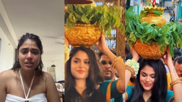 Telugu Actress Faria Abdullah Responds to Trolls Over Bonalu Celebration Viral Video Details Here