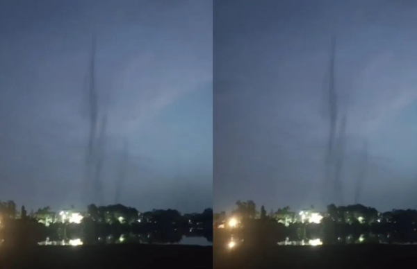 Hyderabad mosquito tornado Massive mosquito swarm resembling a tornado in Hyderabad Langer House goes viral Hyderabad mosquito tornado Massive mosquito swarm resembling a tornado in Hyderabad Langer House goes viral