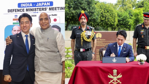 India Japan Sign Major Defense Deal Rajnath Singh Meets Shinjiro Koizumi in New Delhi Full Details Here India Japan Sign Major Defense Deal Rajnath Singh Meets Shinjiro Koizumi in New Delhi Full Details Here