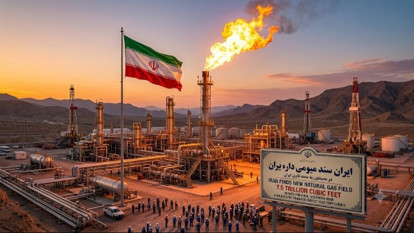 Iran Uncovers 7 5 Trillion Cubic Feet of Sweet Natural Gas in Fars province 5 7 Trillion Recoverable to use