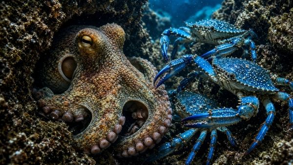 Italy Unleashes 130000 Octopuses in Adriatic Sea to Fight Devastating Invasive Blue Crab Invasion