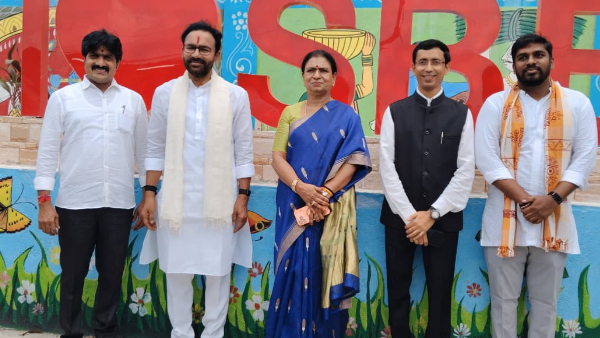 Jogulamba temple development and railway projects Union Minister announced works with central funds Jogulamba temple development and railway projects Union Minister announced works with central funds