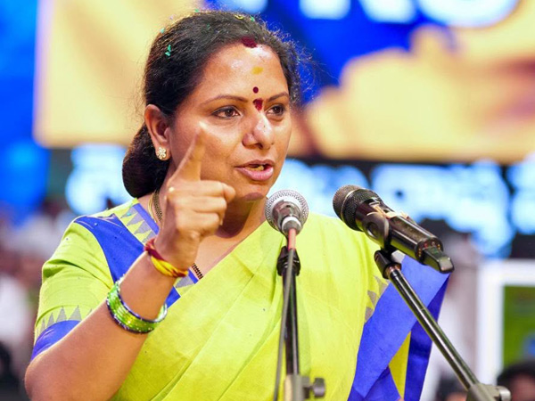 TRS Chief Kavitha asked how a person from Andhra Pradesh can be on a Telangana Yadadri temple board