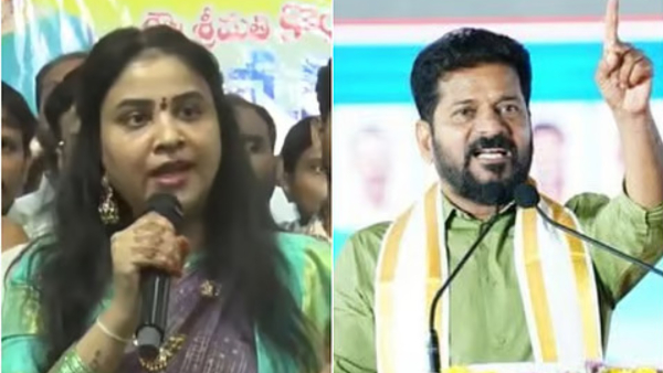 Konda Susmitha says her criticism was only against CM Revanth Reddy and his brothers over corruption Konda Susmitha says her criticism was only against CM Revanth Reddy and his brothers over corruption
