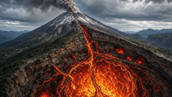 Unlocking Volcano Mysteries 23 Explosions Reveal Deep Magma Reservoir Beneath Mount St Helens Peak