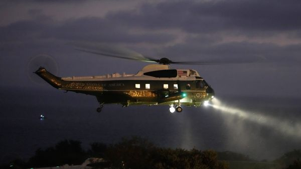 Donald Trump s Helicopter Marine One Near-Miss Incident Caused by White House Construction Work