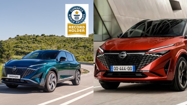 Nissan Qashqai Hybrid Sets Guinness World Record with 1 980 km Range A single Tank in Real World driving Conditions Nissan Qashqai Hybrid Sets Guinness World Record with 1 980 km Range A single Tank in Real World driving Conditions