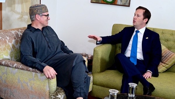 US Ambassador Sergio Gor Calls Jammu amp amp Kashmir An Important Part of India During First Srinagar Visit