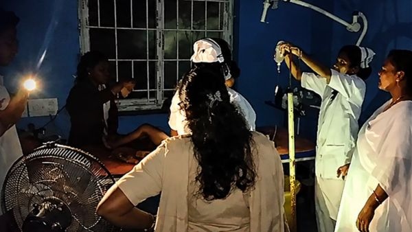 Infrastructure Deficit in Parvathipuram Manyam Child Treated in Torchlight as New Hospital Lacks Power Backup