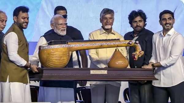Pawan Kalyan Emotional Speech at Alluri Airport Inauguration Praises PM Modi Leadership and Vision