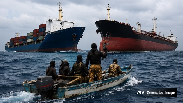Two Ships Hijacked by Armed Pirates Off Yemen Somalia 22 Indians on Board
