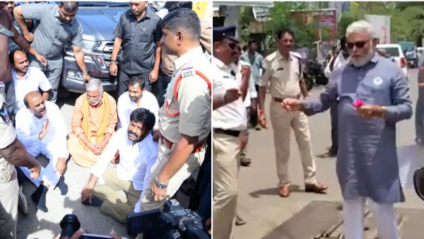 Police Arrests Peddireddi Ramachandra Reddy and Anantha Venkatrami Reddy Kodali Nani House arrest