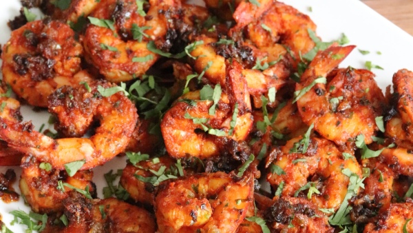 prawns fry Know how to make crispy spicy restaurant-style Prawns fry at home with exact measurements prawns fry Know how to make crispy spicy restaurant-style Prawns fry at home with exact measurements