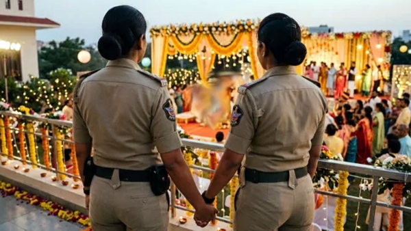 Pune Bizarre incident Two female constables set to get married Pune viral news Twofemale constables