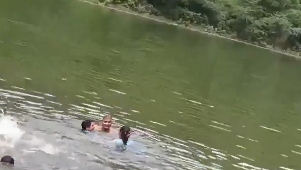 Rajasthan Principal Suspended After Shocking Video showed him bathing with female students in a dam Details Rajasthan Principal Suspended After Shocking Video showed him bathing with female students in a dam Details