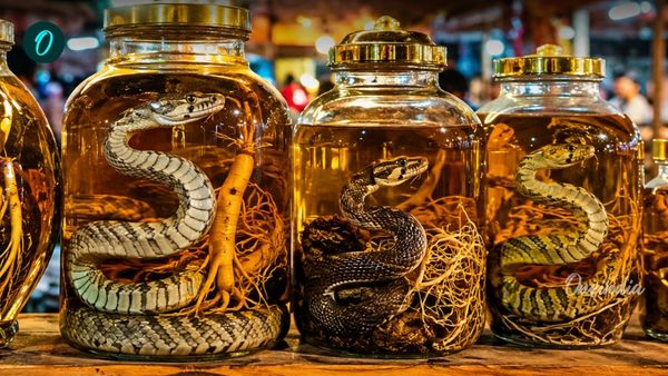 The Secret Behind Asian Snake Wine How Venomous Vipers in Alcohol Become Safe Traditional Medicines